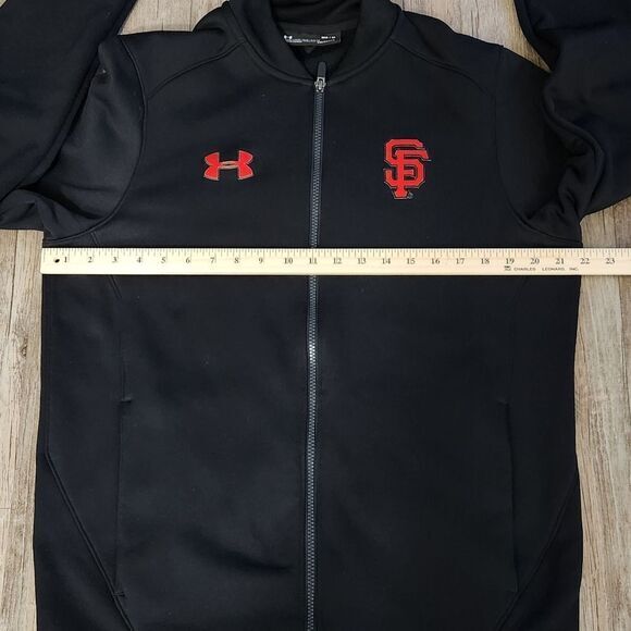 San Francisco Giants Under Armour Track Jacket size Medium - Picture 7 of 7